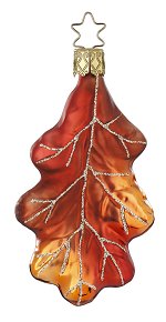 Oak Leaf<br>Inge-glas Ornament